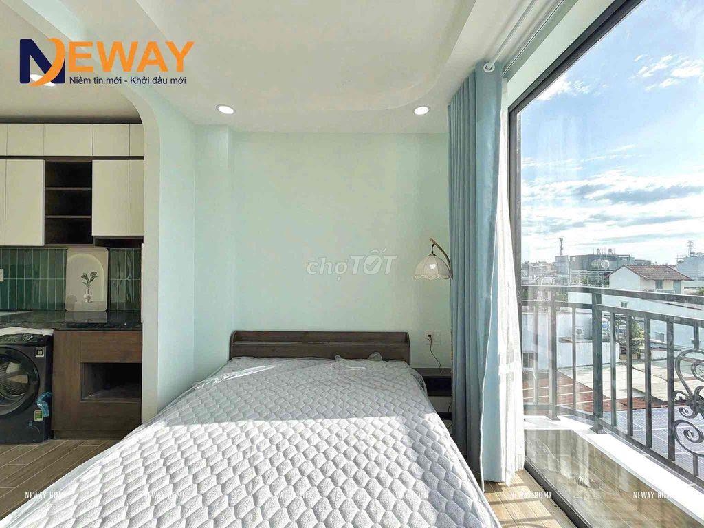 căn hộ bancol view hoàng sa full nội thất ngay chân cầu lê văn sỹ