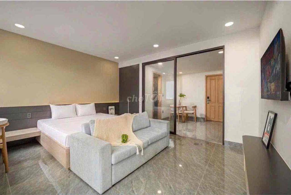Cho Thuê Căn Hộ 1PN Mới Ban Công Gần Nhà Thờ Tân Định, Cầu Kiệu Quận 1
