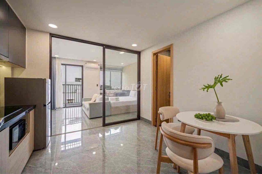 Cho Thuê Căn Hộ 1PN Mới Ban Công Gần Nhà Thờ Tân Định, Cầu Kiệu Quận 1