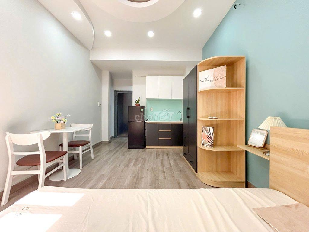Phòng cho thuê trung tâm Q1 ngay cầu Bông gần chợ Tân Định Full NT