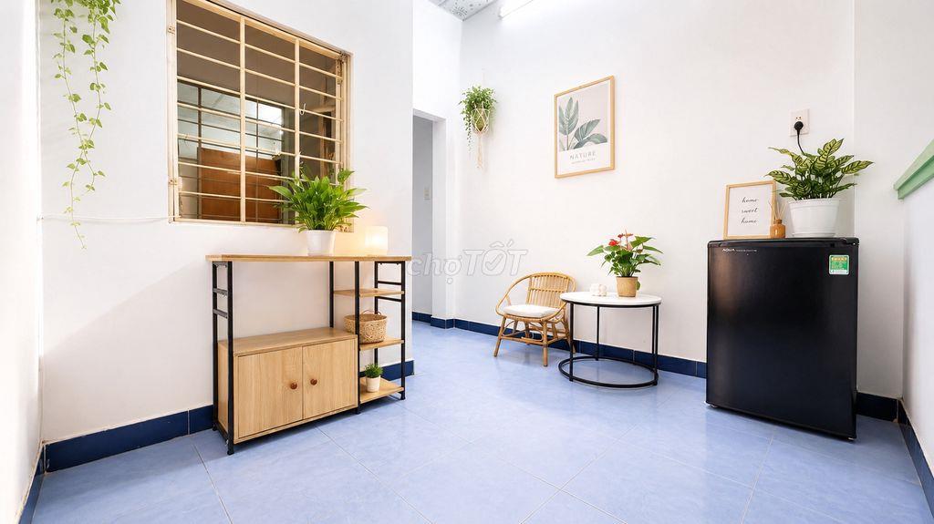 Cho thuê phòng nhà NC - máy lạnh - ban công - Giờ tự do