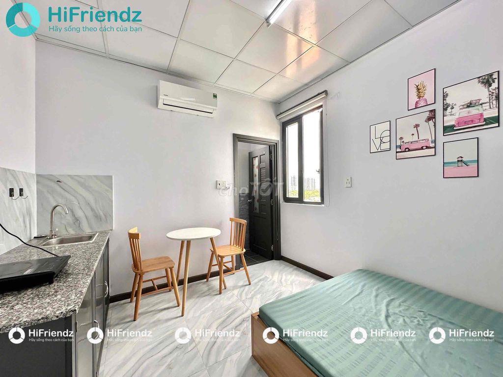 STUDIO CỬA SỔ TRỜI SIÊU ĐẸP GẦN UEH CS N - VHU, CÓ THANG MÁY, HẦM XE