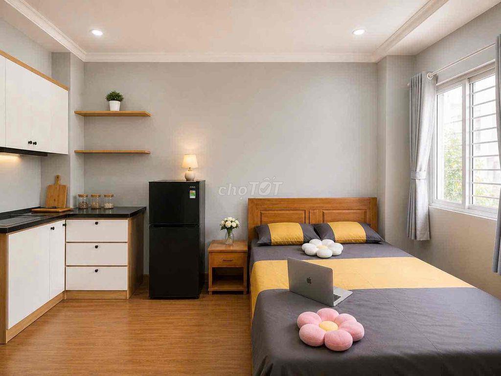 CĂN HỘ STUDIO FULL NỘI THẤT CỬA SỔ TRỜI SIÊU ĐẸP GẦN ĐHSP, SGU, KHTN