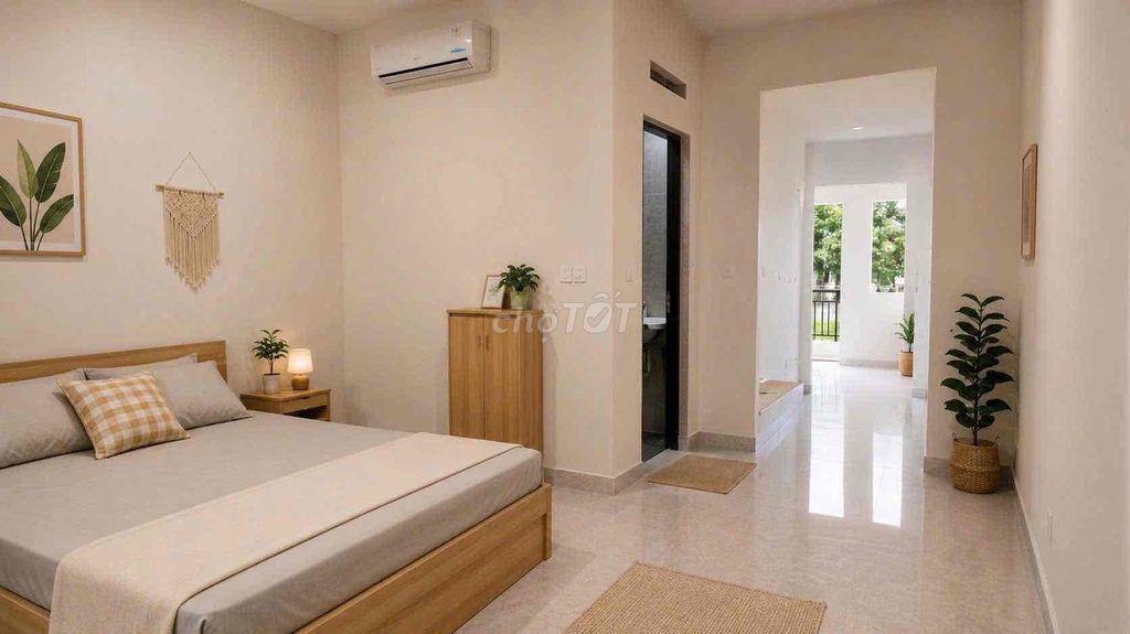 STUDIO BAN CÔNG FULL NỘI THẤT CAO CẤP - MÁY GIẶT RIÊNG SIÊU ĐẸP GẦN Q5
