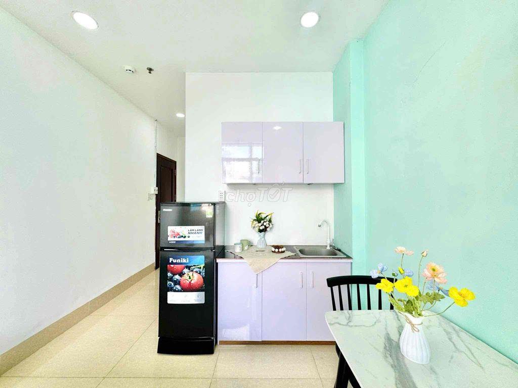 Studio full nội thất ngay Van Hạnh Mall
