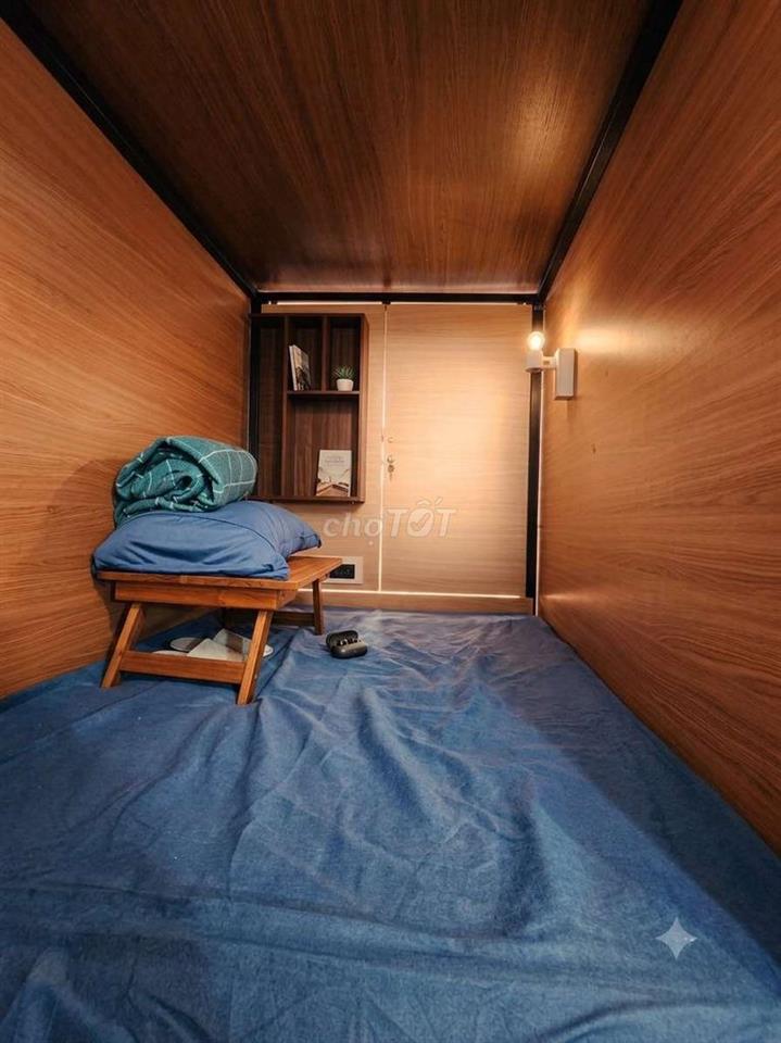 trọ sleepbox giá rẻ gần Huflit Ba Gia