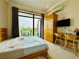 Cho Thuê Căn Hộ Studio Quận 4 Có Ban Công Full Nội Thất, Thang Máy