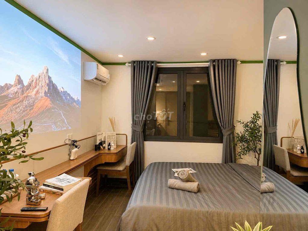 CHO THUÊ CĂN HỘ TRUNG TÂM QUẬN 3 FULL NỘI THẤT, MÁY GIẶT RIÊNG