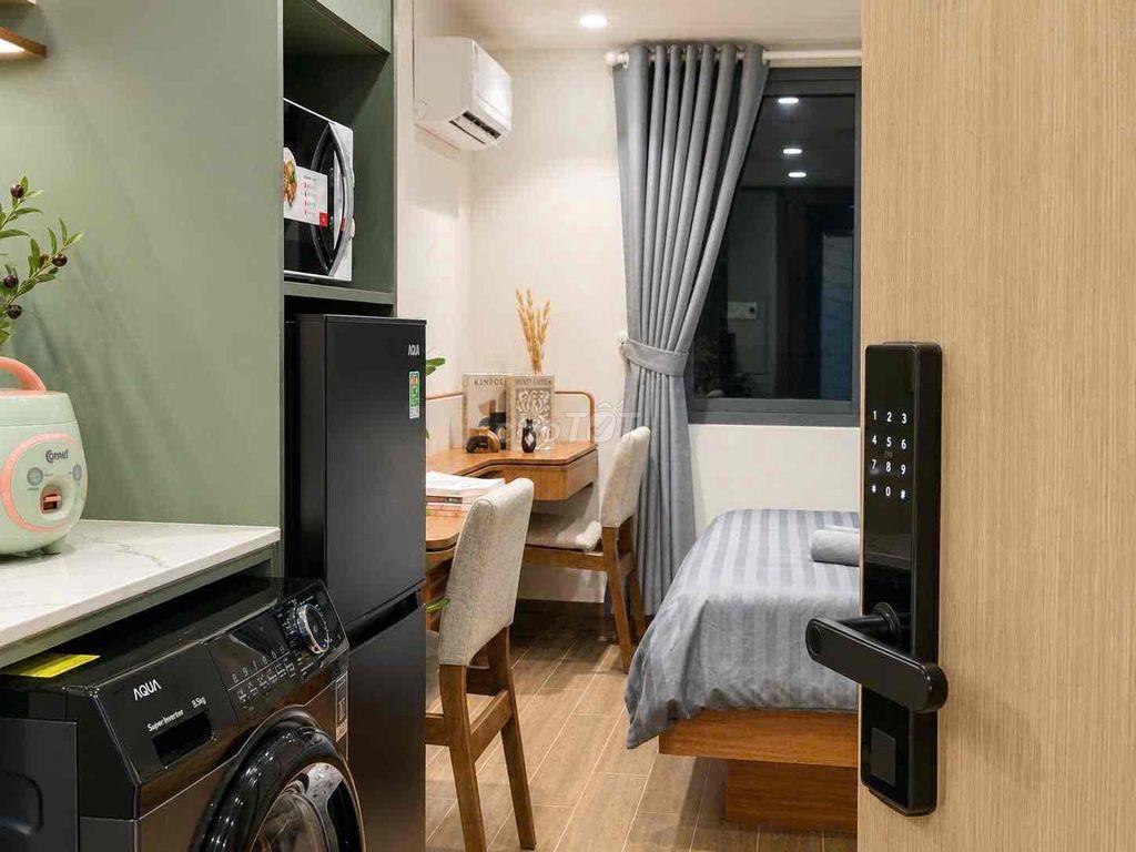 CHO THUÊ CĂN HỘ TRUNG TÂM QUẬN 3 FULL NỘI THẤT, MÁY GIẶT RIÊNG