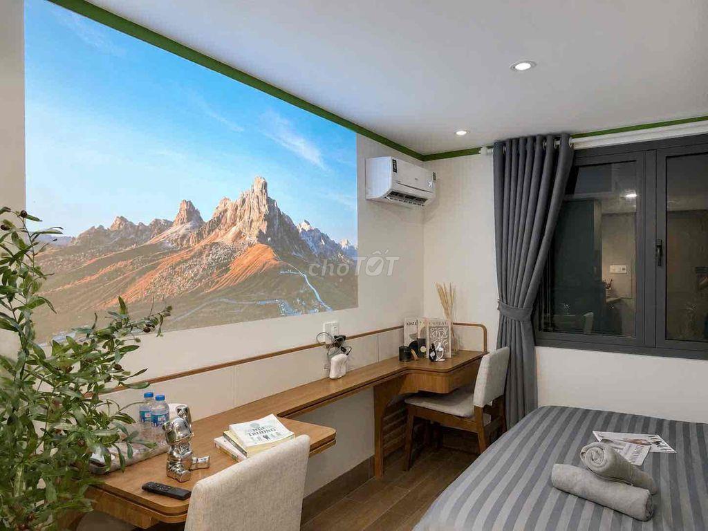 CHO THUÊ CĂN HỘ TRUNG TÂM QUẬN 3 FULL NỘI THẤT, MÁY GIẶT RIÊNG