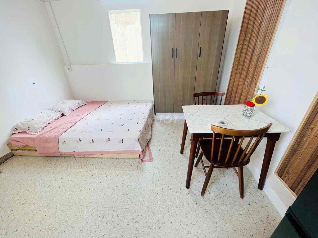 CHO THUÊ STUDIO TÁCH BẾP FULL NỘI THẤT NGAY ÂU DƯƠNG LÂN Q8