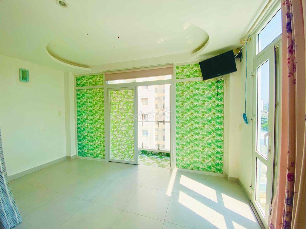 CHỦ NHÀ CHO THUÊ PHÒNG SƯ VẠN HẠNH QUẬN 10 - 2 BAN CÔNG- FULL NỘI THÂT