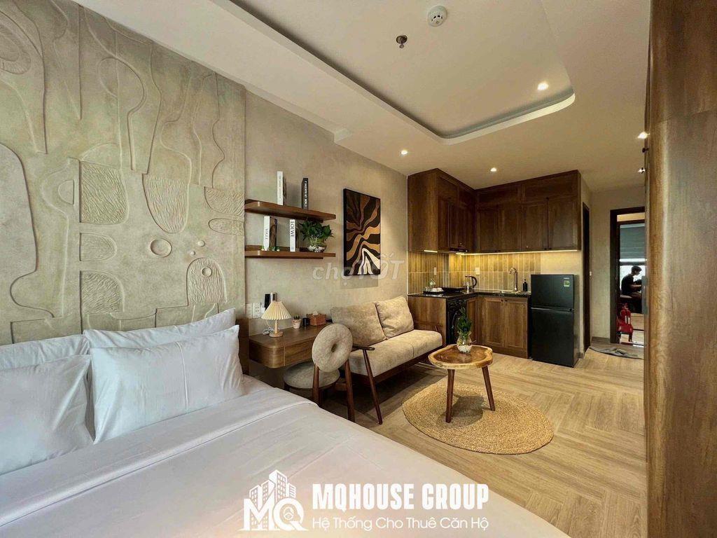 CĂN HỘ STUDIO BANCOL 35M2 gần Sân Bay - thang máy full nội thất