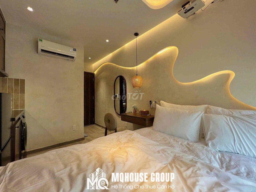 CĂN HỘ STUDIO BANCOL 35M2 gần Sân Bay - thang máy full nội thất