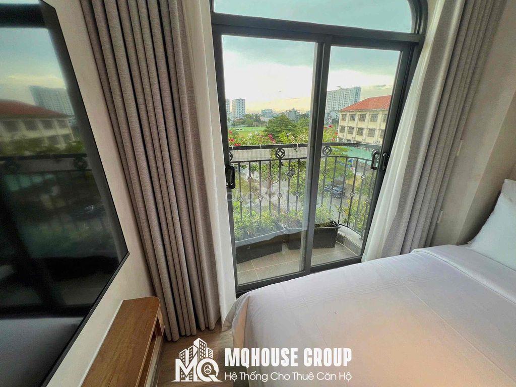 CĂN HỘ STUDIO BANCOL 35M2 gần Sân Bay - thang máy full nội thất