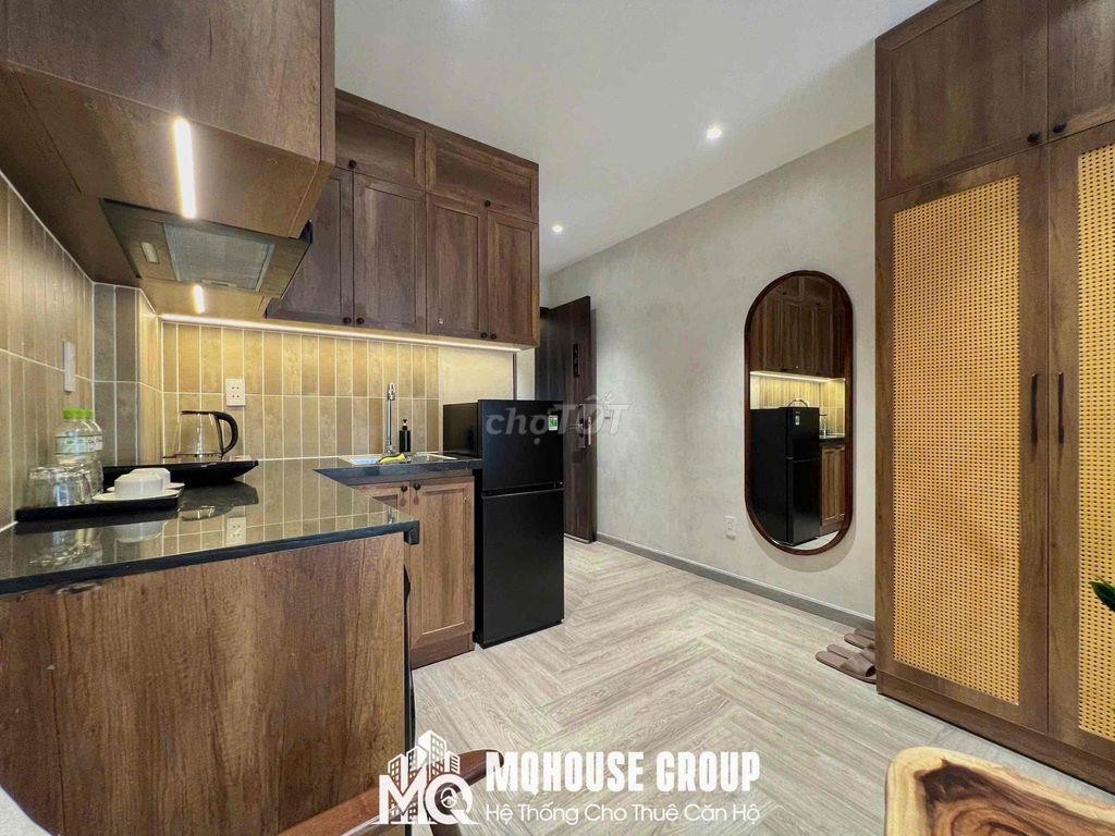 CĂN HỘ STUDIO BANCOL 35M2 gần Sân Bay - thang máy full nội thất