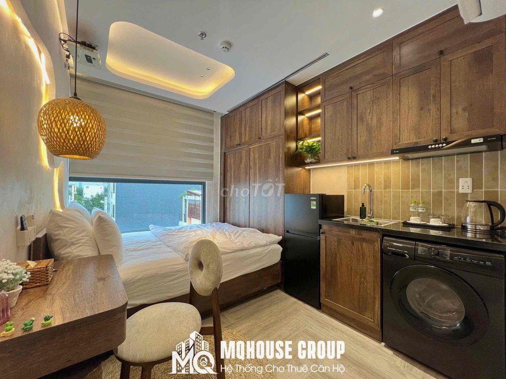 CĂN HỘ STUDIO BANCOL 35M2 gần Sân Bay - thang máy full nội thất