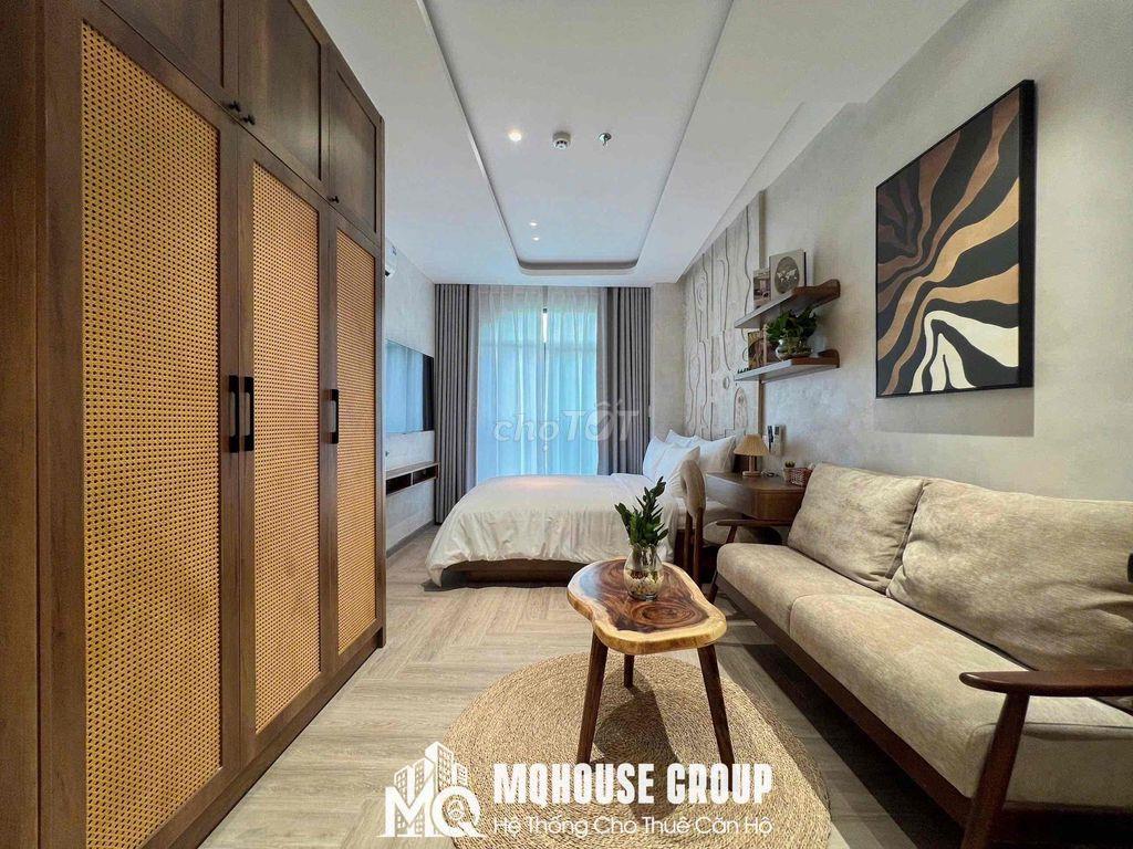CĂN HỘ STUDIO BANCOL 35M2 gần Sân Bay - thang máy full nội thất