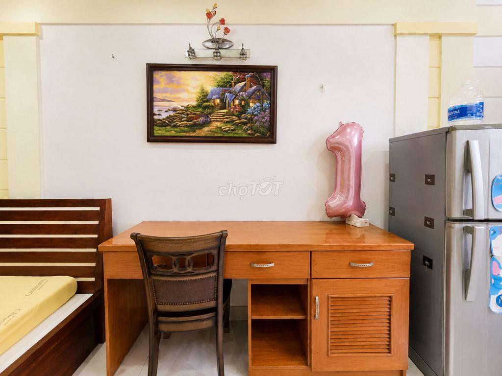 CĂN HỘ 40m² tại Âu Cơ  Bếp riêng, ban công, bồn tắm nằm massage