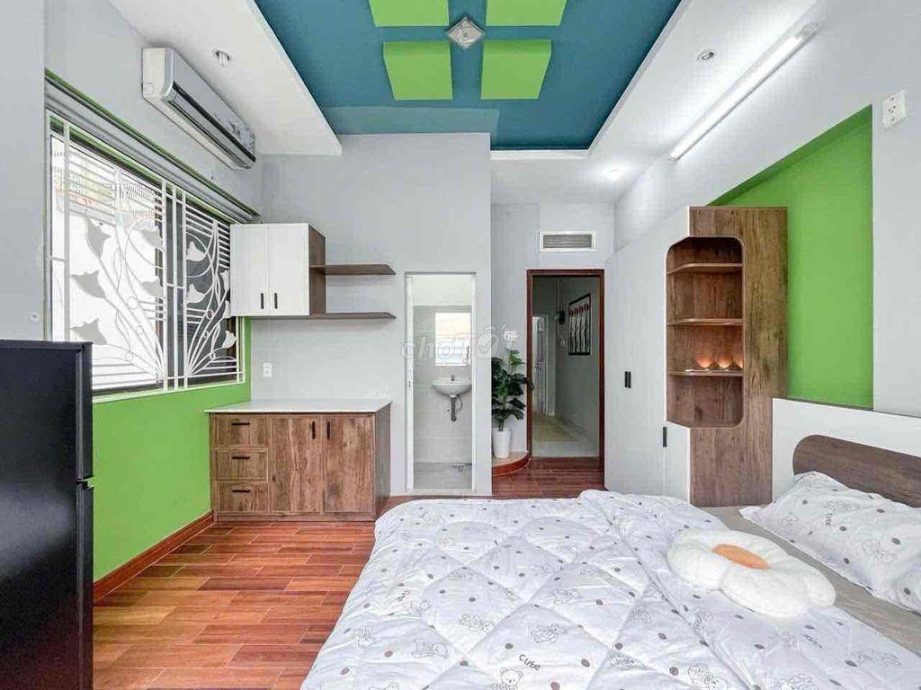 CHO THUÊ CĂN HỘ FULL NỘI THẤT, CÓ BAN CÔNG, PHÒNG ĐẸP, Ở NGAY