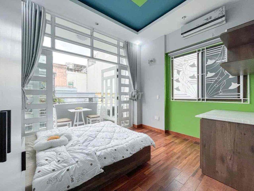 CHO THUÊ CĂN HỘ FULL NỘI THẤT, CÓ BAN CÔNG, PHÒNG ĐẸP, Ở NGAY