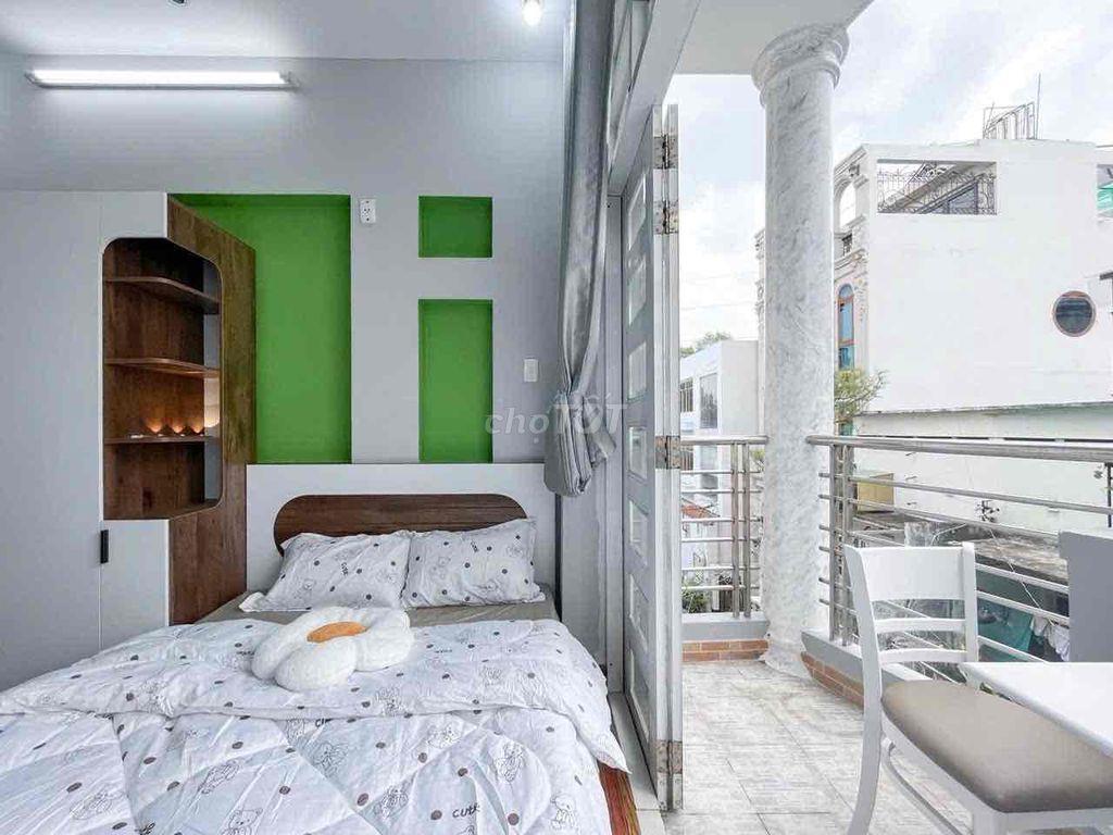 CHO THUÊ CĂN HỘ FULL NỘI THẤT, CÓ BAN CÔNG, PHÒNG ĐẸP, Ở NGAY