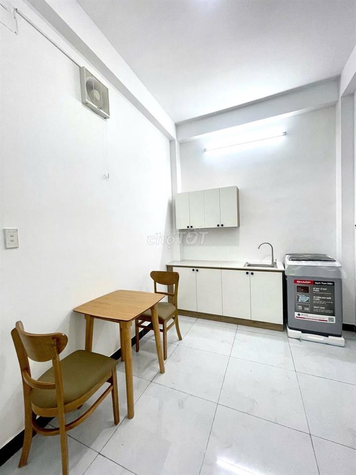 CHO THUÊ CĂN HỘ 1PN, TÁCH BẾP, FULL NỘI THẤT, PHÒNG ĐẸP, Ở NGAY
