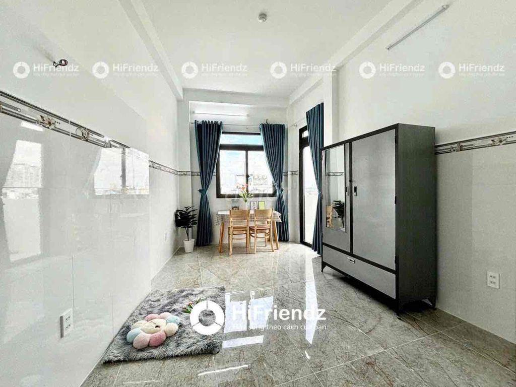 trống lại chdv - full nội thất - bancol - 30m2