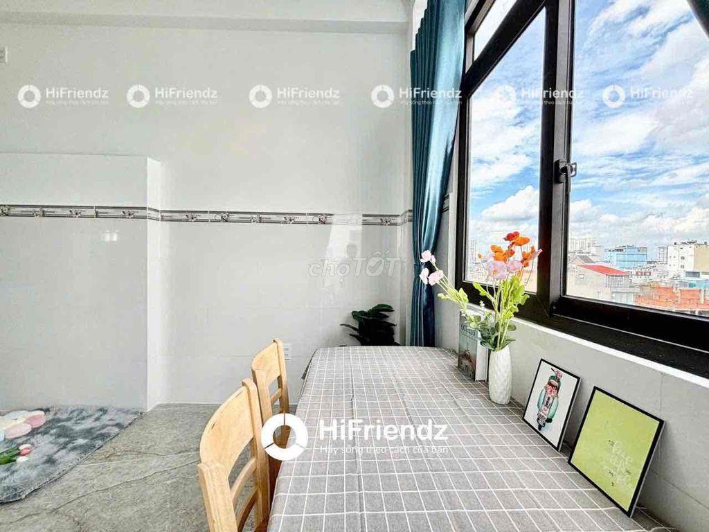 trống lại chdv - full nội thất - bancol - 30m2