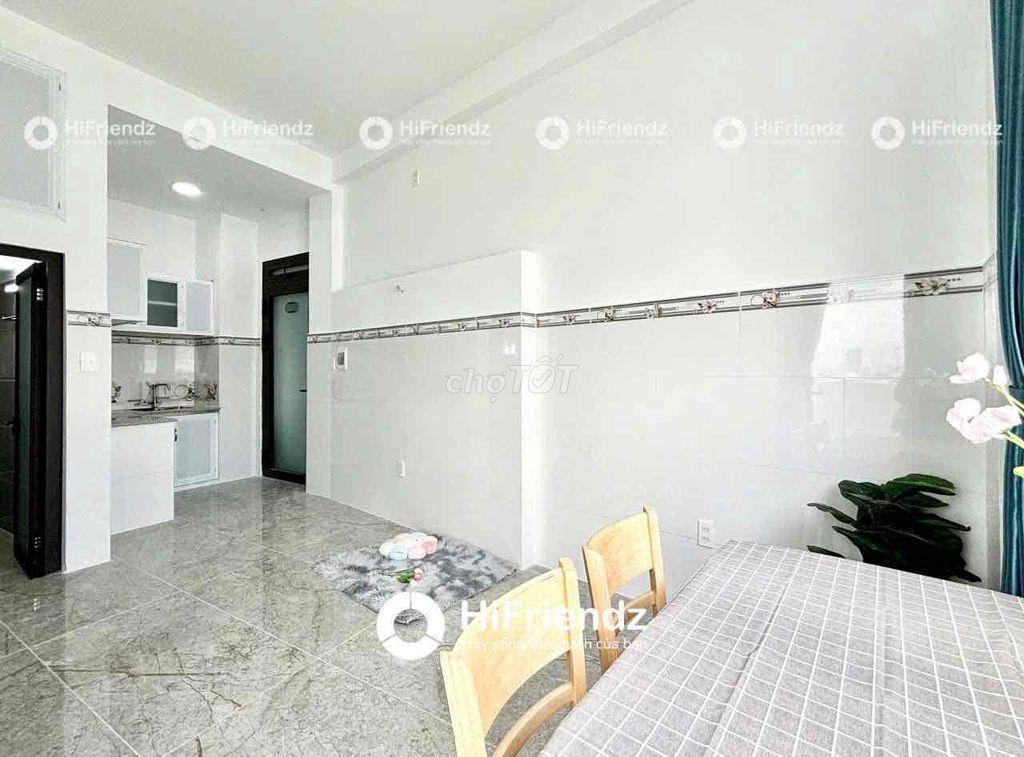 trống lại chdv - full nội thất - bancol - 30m2