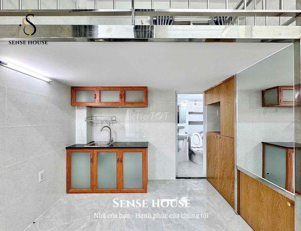 Trống lại Duplex cửa sổ trời - chung cư mini - gác cao - DH HUIT