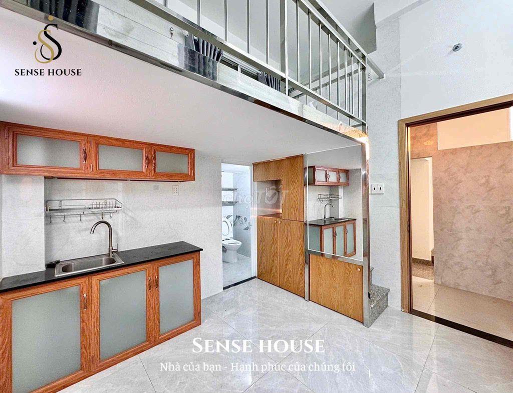 Trống lại Duplex cửa sổ trời - chung cư mini - gác cao - DH HUIT