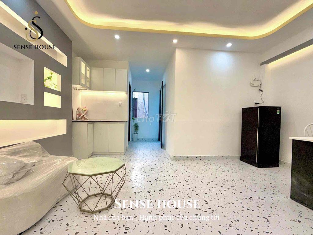 CHDV 2PN - full nội thất - bancol - sân thượng - 40m2