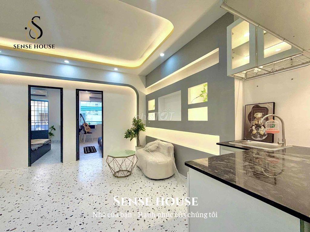 CHDV 2PN - full nội thất - bancol - sân thượng - 40m2