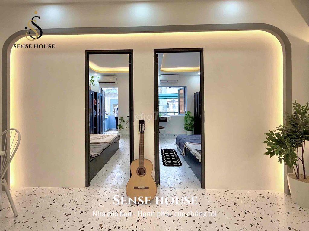CHDV 2PN - full nội thất - bancol - sân thượng - 40m2