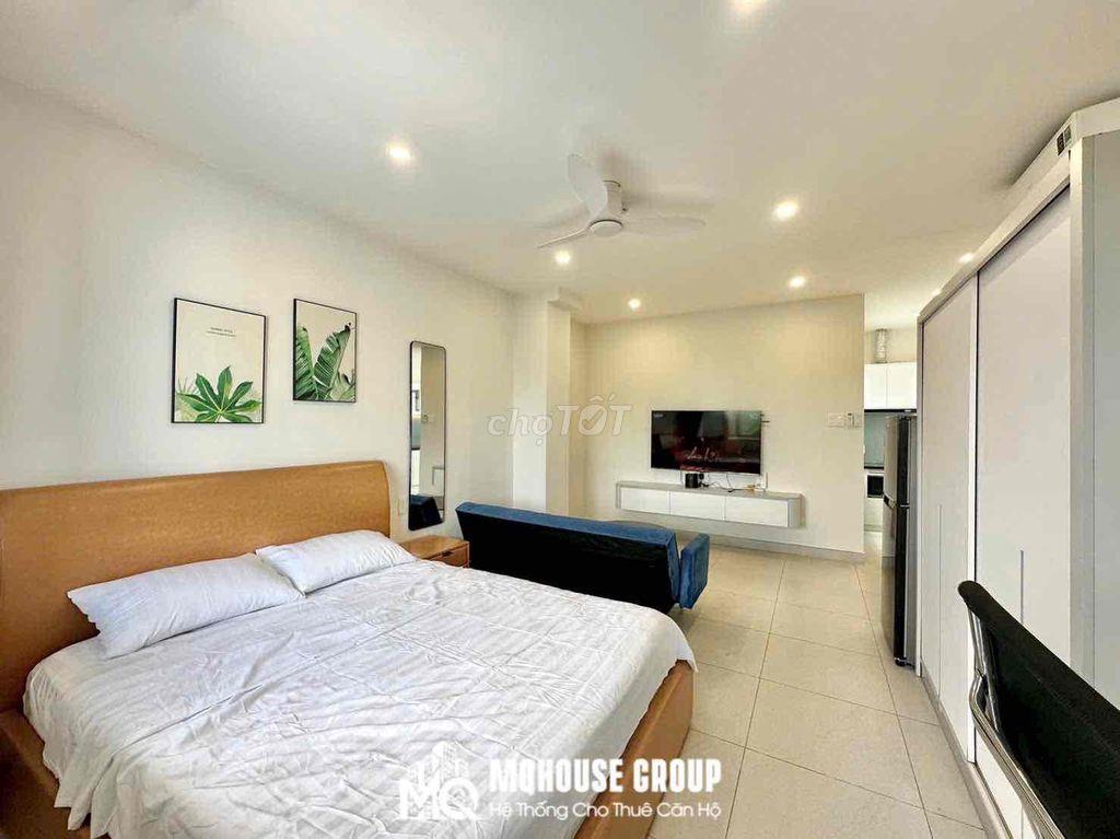 cho thuê chdv full nội thất bancol 30 - 35m2 thuận tiện đh HIU , VHU