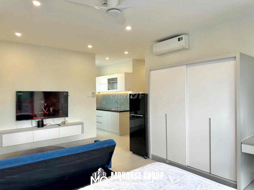 cho thuê chdv full nội thất bancol 30 - 35m2 thuận tiện đh HIU , VHU