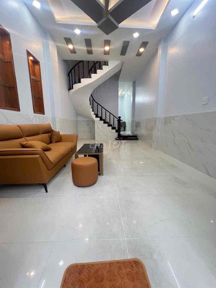 10.8 tỷ - [4m x 14m] 4 TẦNG MỚI hẻm THÔNG XE HƠI gần VX LÊ ĐẠI HÀNH