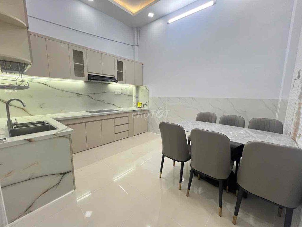 10.8 tỷ - [4m x 14m] 4 TẦNG MỚI hẻm THÔNG XE HƠI gần VX LÊ ĐẠI HÀNH