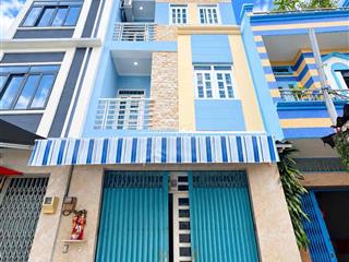 [4.2m x 10m] 6.8 TỶ NHÀ 4 TẦNG - CÁCH MẶT TIỀN 15m  gần CX BÌNH THỚI