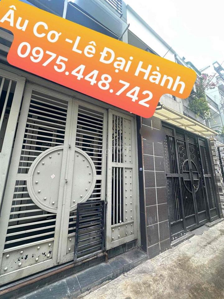 🚕HẺM OTO - 6❌10m2 - Âu Cơ -  Gần Vòng Xoay Lê Đại Hành - Chỉ 6 T.ỷ 5🔥