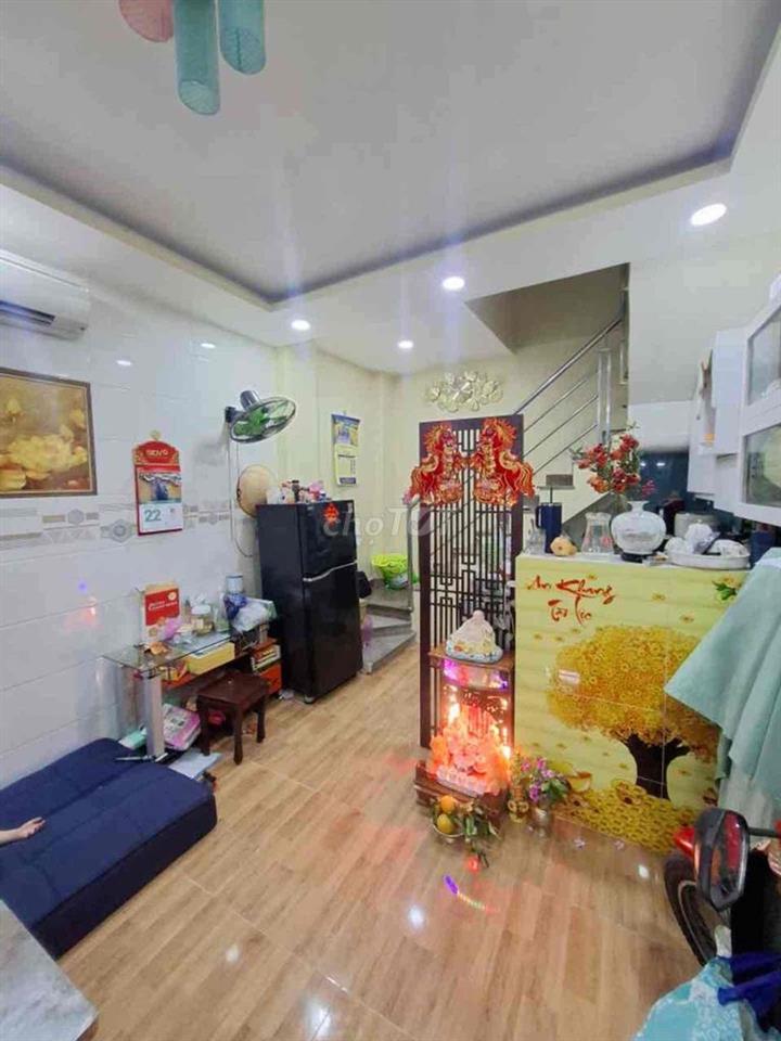 NHÀ NGUYỄN VĂN LUÔNG, 1 TRỆT 3 LẦU, 2PN2WC, HẺM RỘNG THOÁNG, NHỈNH 4T