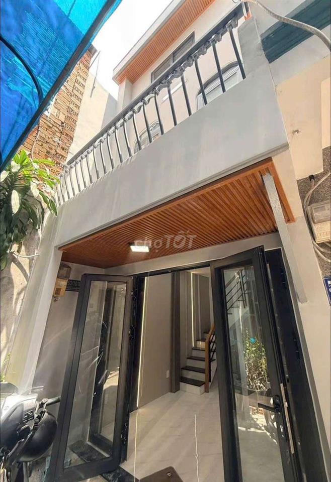 Nhà 1 trệt 2 lầu đường số 8b bhha Bình Tân giáp Tân Phú