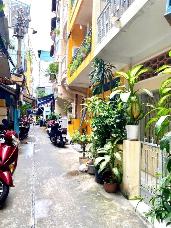 HẺM 4M THẲNG 1 TRỤC KHU ĐẸP NHẤT BÙI VIỆN 4,8X13M XÂY 6L 12,5 TỶ TL