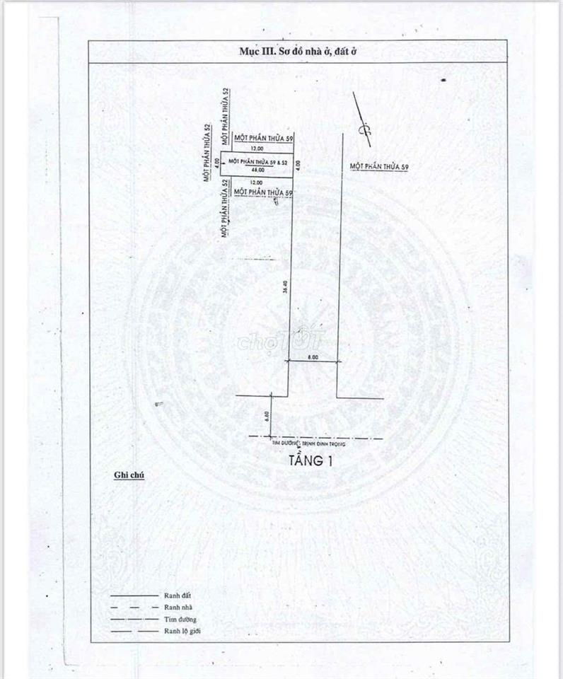 Nhà trịnh đình trọng giá hấp dẫn thương lượng chính chủ