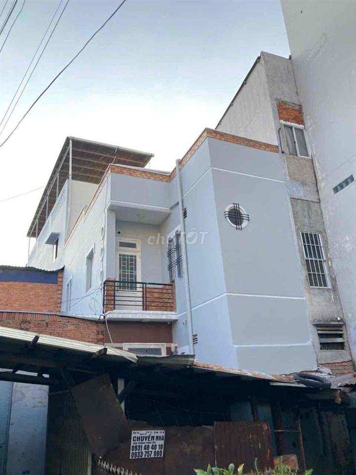 Cho Thuê Nhà 84m2 sd Hẻm ÂU CƠ 4,6x9m 1 trệt 1 lầu 2 PN