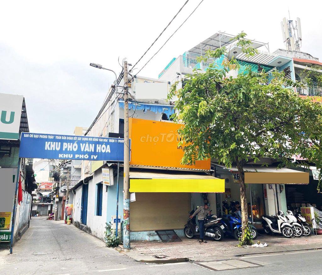 GÓC 2MT đường Bình Thới  (Ko vướng con lươn KD sầm uất)
