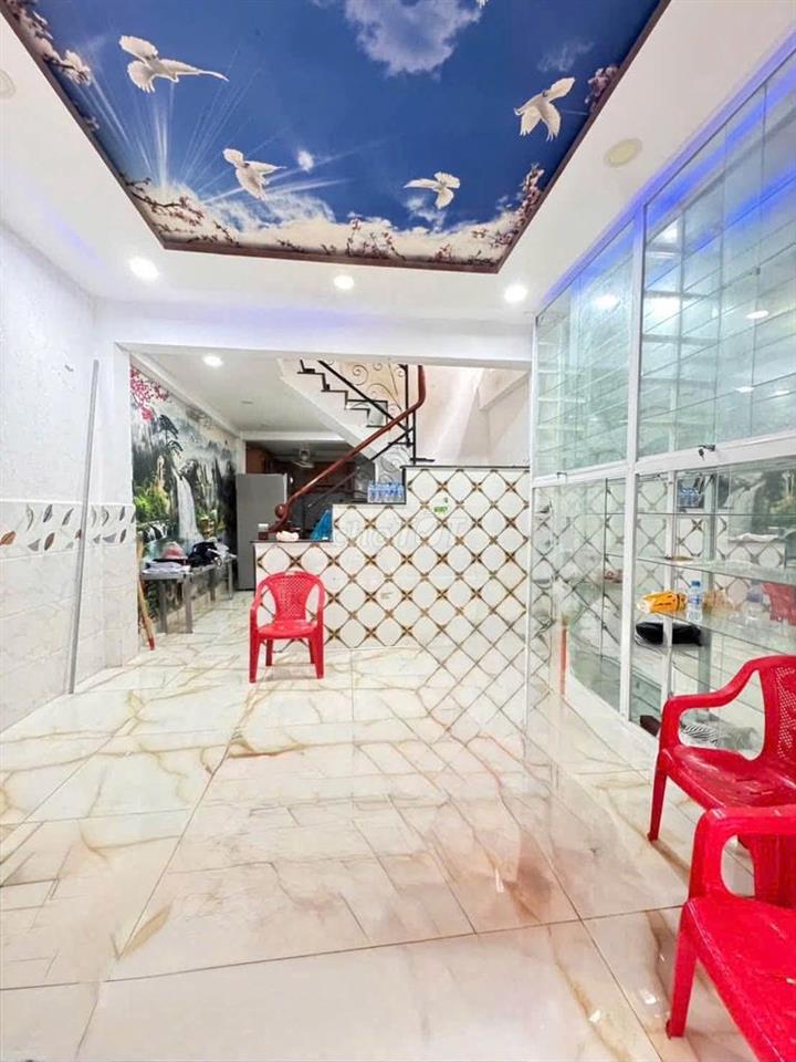 Nhà nguyên căn 4PN Full nội thất hẻm bình thới 