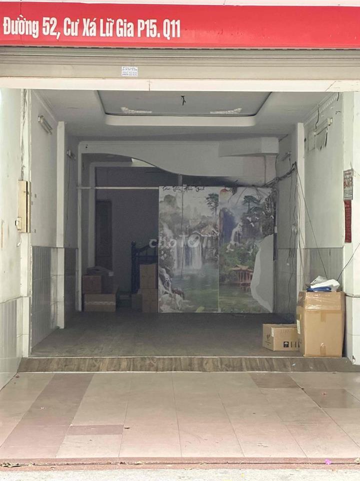 Cho thuê mặt bằng kinh doanh Cư Xá Lữ Gia