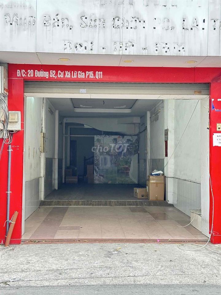Cho thuê mặt bằng kinh doanh Cư Xá Lữ Gia